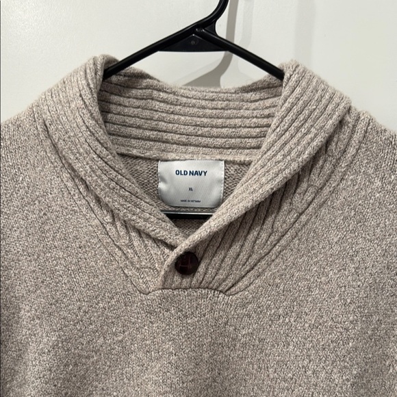 Old Navy Cream Turtleneck Sweater Cozy Knit - Picture 2 of 3